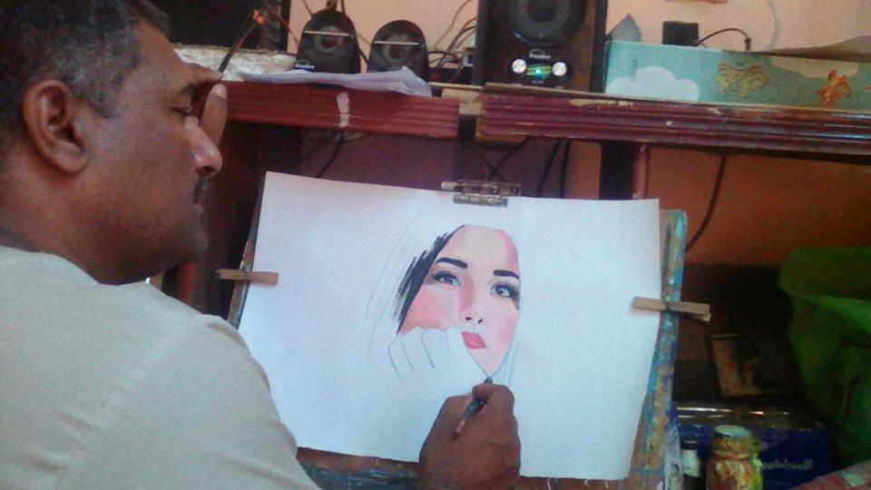 الأستاذ ناصر ياسين فنان الجنوب