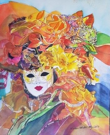 Masked in Venice