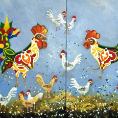 A Group Of Birds