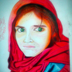 the lady in red