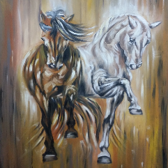 Clash of Horses