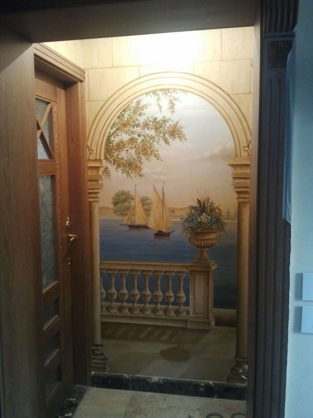 Mural landscape
