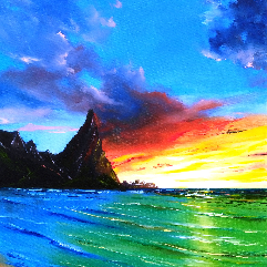 Hawaii Beach Sunset