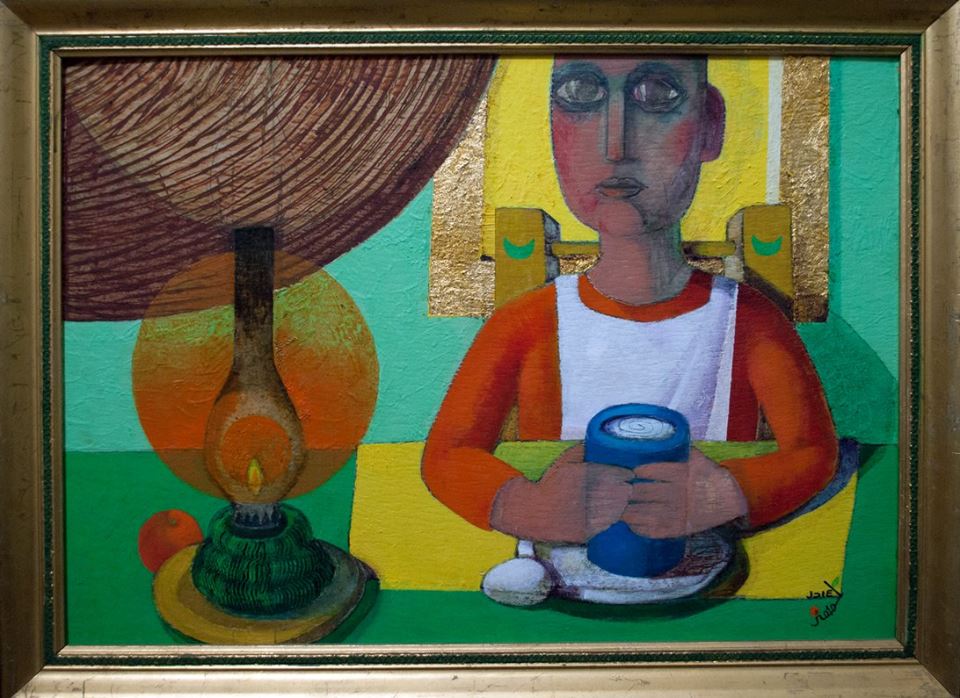 Boy and Lamp no. 5
