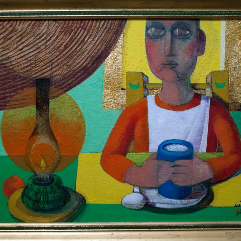 Boy and Lamp no. 5