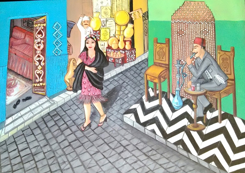 Folkloric Scene