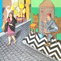 Folkloric Scene