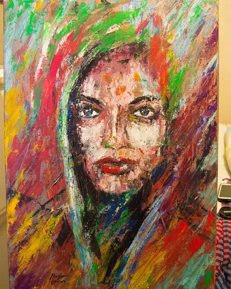 Acrylic Portrait