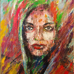 Acrylic Portrait