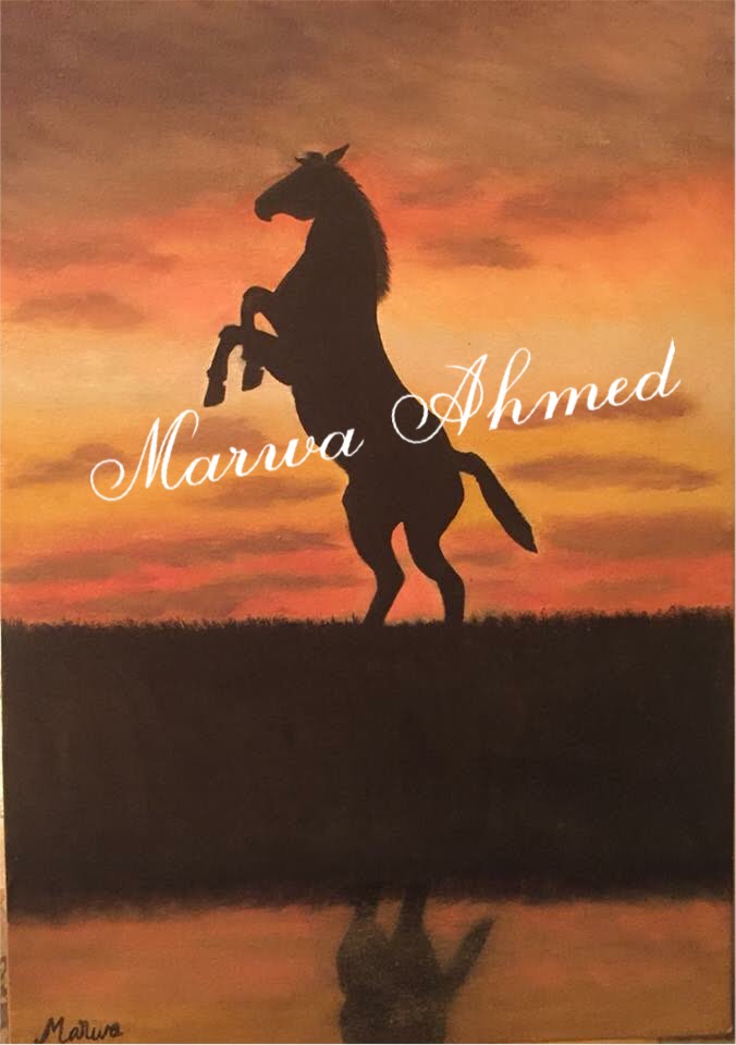 Horse At Night