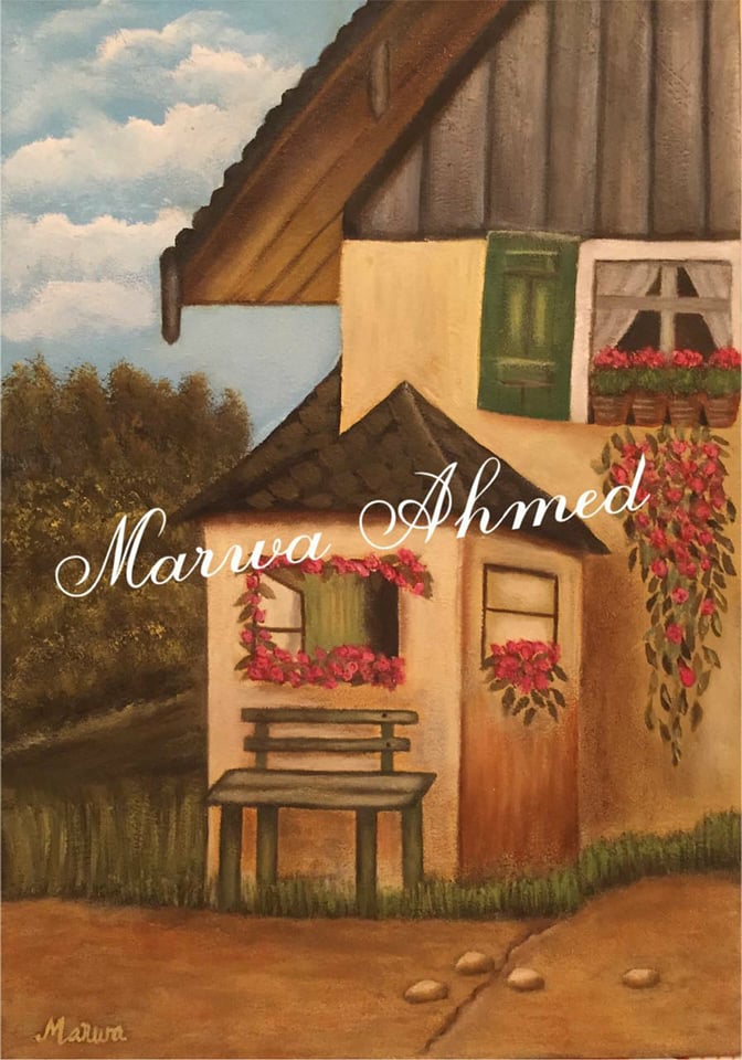 House With Flowers