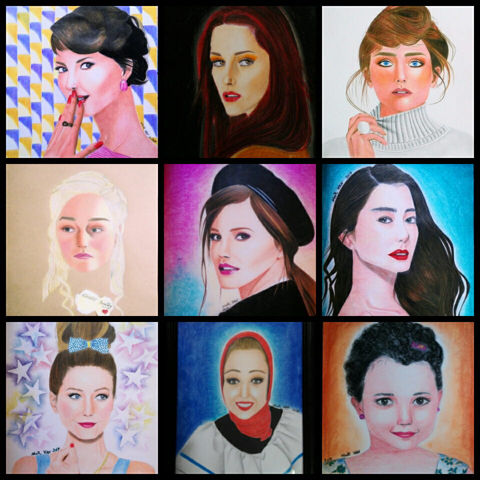 Portrait 25x35 cm