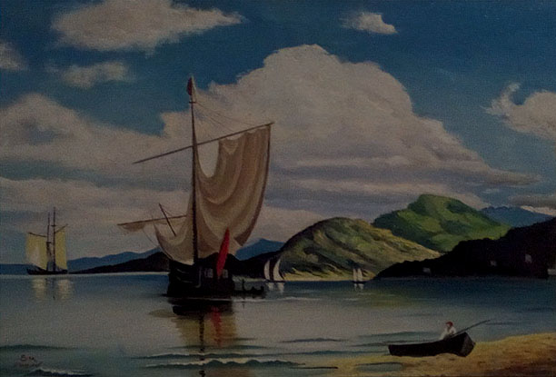 Boat on A Quiet Lake