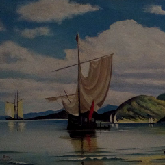 Boat on A Quiet Lake