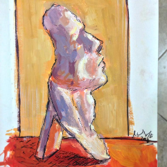 Portrait of a Statue