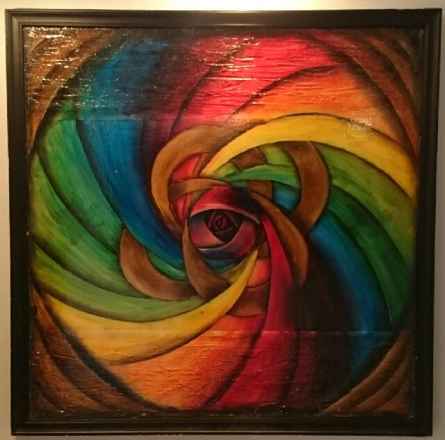 دوامة لونية