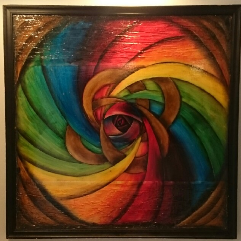 دوامة لونية
