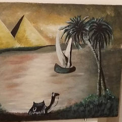 غروب فوق الهرم