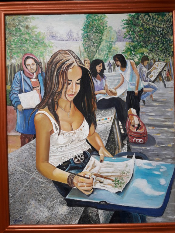 Sketching in The Street
