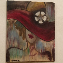 The Girl with The Red Hat