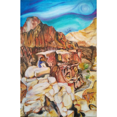 The White Canyon in Dahab