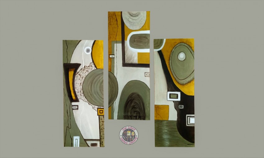 Three Abstract Paintings