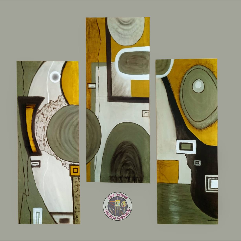Three Abstract Paintings