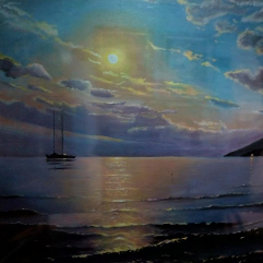 Sunset At The Port