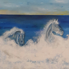 Horses Waves
