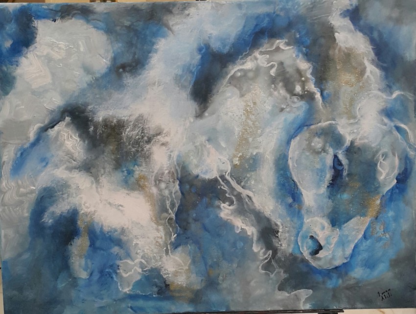 Abstract Horses