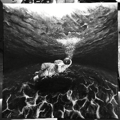 An Astronaut In The Depth Of The Sea