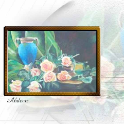 Vase and Roses