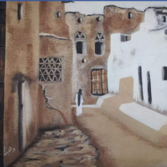 Nubia, Colored Sand Art