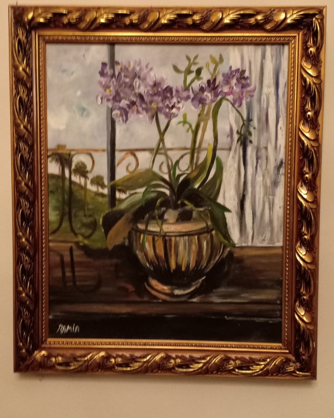 Roses In A Vase