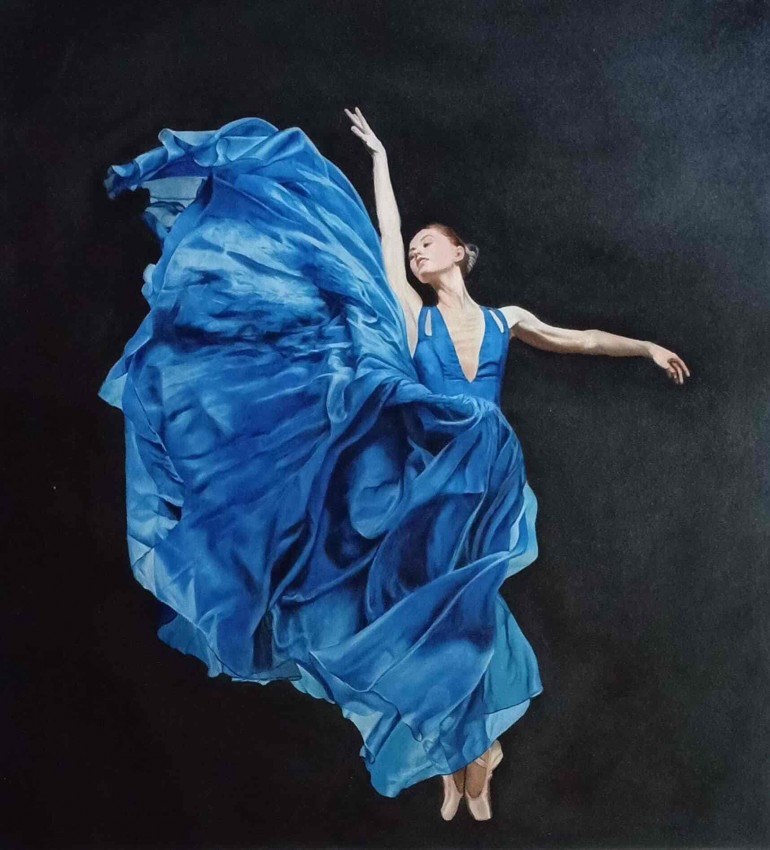 Dancing Blue