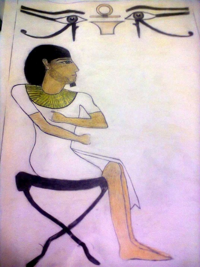 لوحة فرعونية