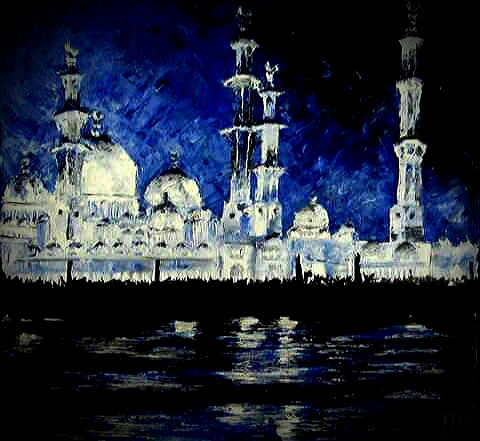 Sheikh Zayed Mosque in Dubai