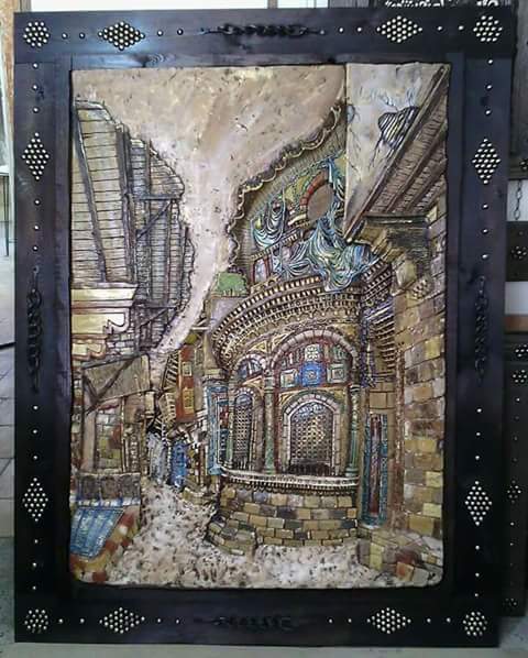 Old Cairo Landmark ( Relief Work )