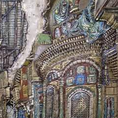 Old Cairo Landmark ( Relief Work )