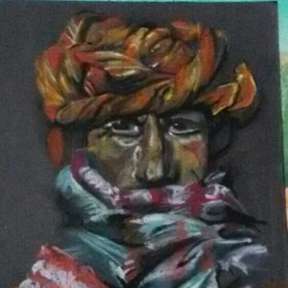 Man With A Scarf