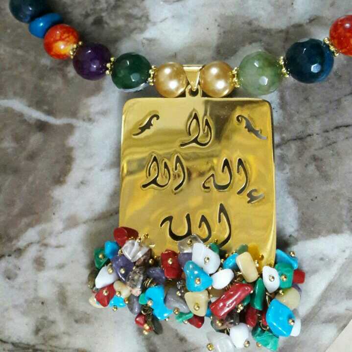 سبيكه نحاس حفر مشغوله عقيق