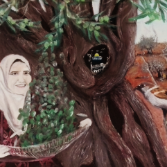 Palestinian Land And Olives