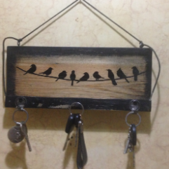 ( طيور ( علاقة للمفاتيح