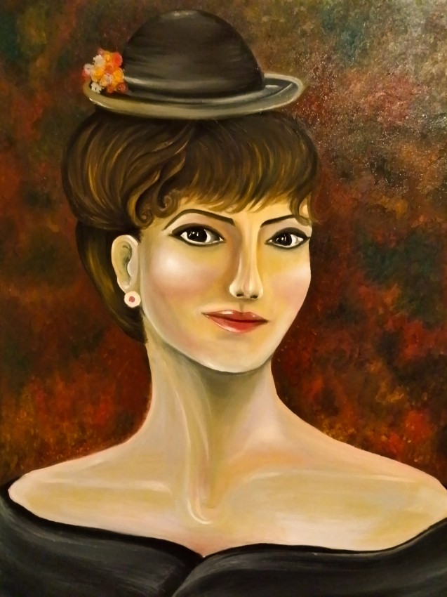 Lady In A Black Dress