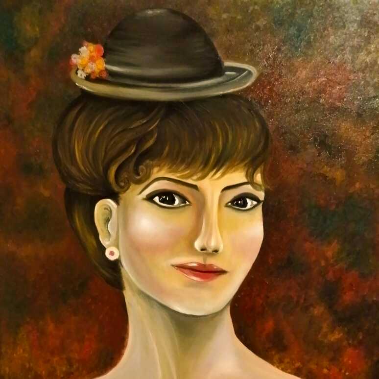 Lady In A Black Dress