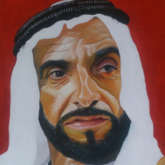 Sheikh Zayeds Portrait