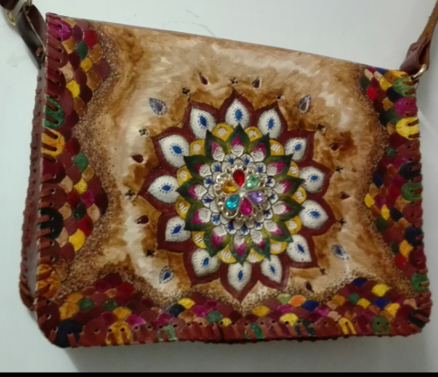Natural Leather Ladies' Bag
