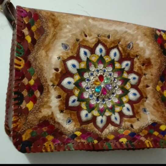 Natural Leather Ladies' Bag