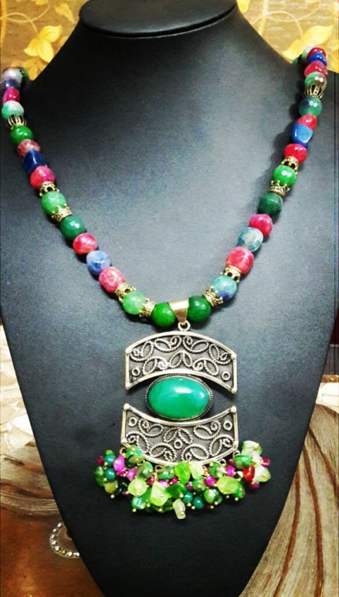 Green Agate Necklace