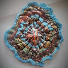 Artistic Glass Plate 2